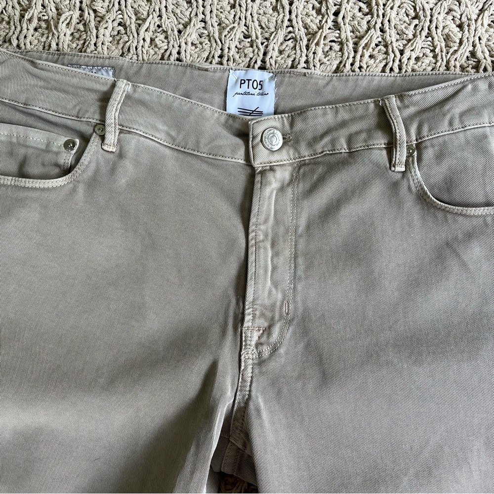 Men's Slim Straight Jeans - Tan